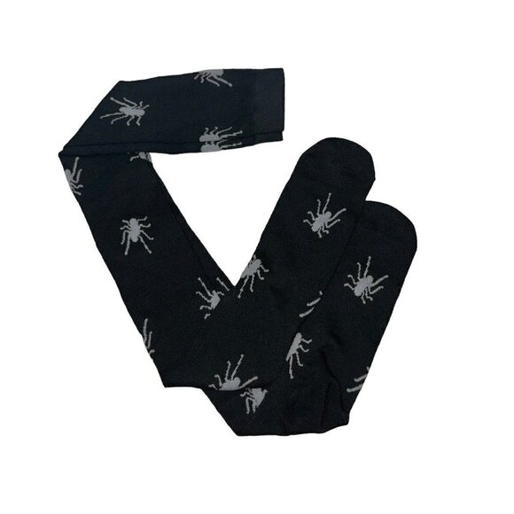 Unbranded Women's Over the Knee Stockings Size 8/9 Goth Punk Spider Anime Black - Picture 4 of 6
